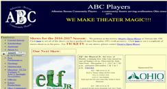Desktop Screenshot of abcplayers.org