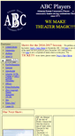 Mobile Screenshot of abcplayers.org